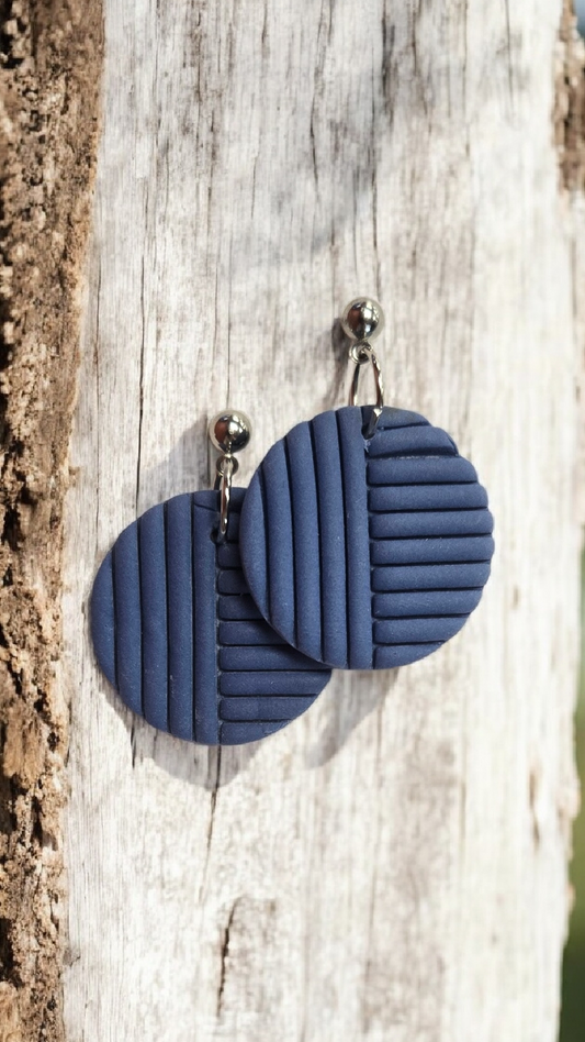 Circle Design Large Dangle